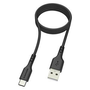 多摩電子 USB2.0対応 Type-C やわらかタフケーブル 2.0m (ブラック) TH230C...