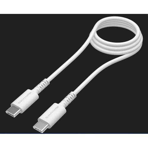 多摩電子 USB2.0 Type-C/ Type-Cケーブル 60W 1.0m(ホワイト) TH26...