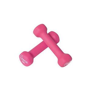 TOEI LIGHT（トーエイライト） ラバーコートダンベル0.5 ピンク ラバー