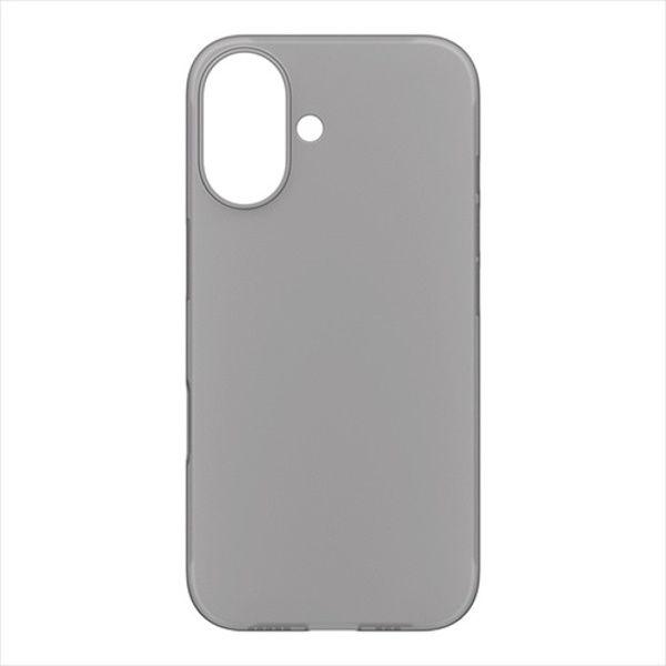 パワーサポート iPhone 16用 Air Jacket(Smoke matte) PLLK-70...