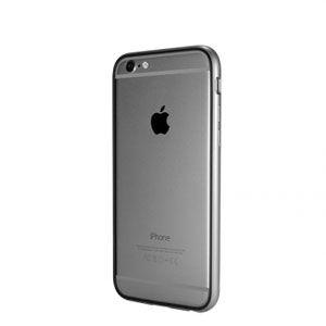 パワーサポート iPhone 6用バンパーケース(ダークグレー) Arc bumper set for iPhone6 PYC-41 返品種別A｜joshin