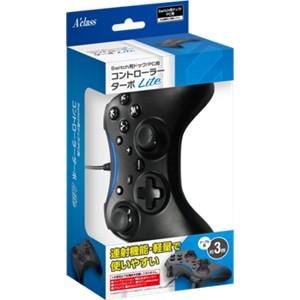 アクラス (Switch)Switch用ドック/ PC用 コントローラーターボLite ブルー 