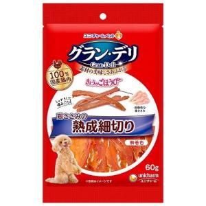 グラン・デリ おやつ 鶏ささみの熟成細切り 犬用 ユニチャーム ( 60g*6
