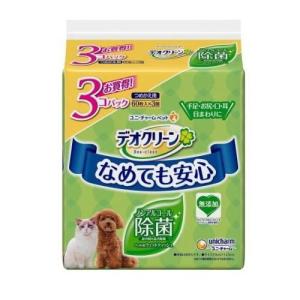 ユニチャーム】デオクリーン 純水99％ウェットティッシュ つめかえ用