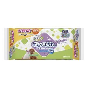 デオクリーン オシッコ汚れおそうじウェットティッシュ 大判 25枚×2個パック ユニ・チャーム 返品...