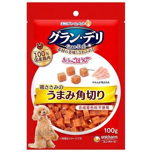グラン・デリ きょうのごほうび 鶏ささみのうまみ角切り 100g ユニ・チャーム 返品種別B