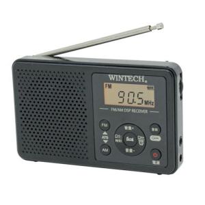 WINTECH アラーム時計機能搭載 AM/ FMデジタルチューナーラジオ WINTECH DMR-C620 返品種別A｜joshin