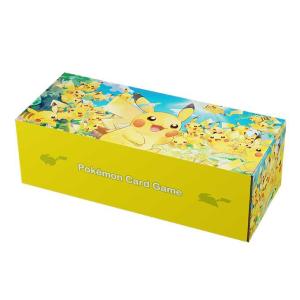 新品】ポケモンカードゲーム ロングカードボックス ピカチュウ大集合