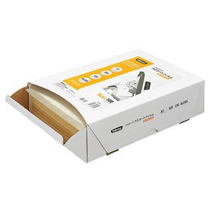 Fellowes ラミネートフィルム スタンダードタイプ ボーナスパック 100ミクロン A3サイズ用 500枚入り 5848001