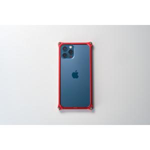 GILD design iPhone12 Pro Max用 ソリッドバンパー(レッド) GI-430R 返品種別A｜joshin