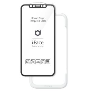 Hamee iPhone 12/ 12 Pro用 画面保護シート 平面保護 ラウンドエッジ強化ガラス IFACE(ブラック) 41-890295 返品種別A｜joshin