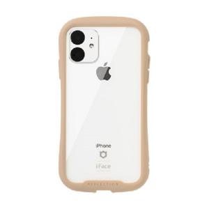 Hamee iPhone 11用 IFACE REFLECTION 強化ガラス クリアケース(ベージュ) 41-907399 返品種別A｜joshin