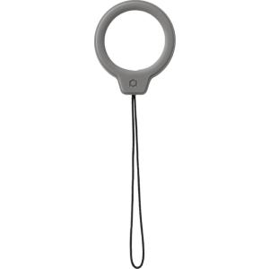 Hamee iFace Reflection シリコンリングストラップ(グレー) 41-917916...