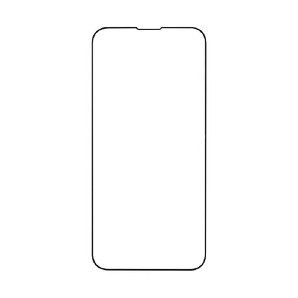 Hamee iPhone 13 mini(5.4インチ)用 液晶保護ガラスフィルム ラウンドエッジ ...