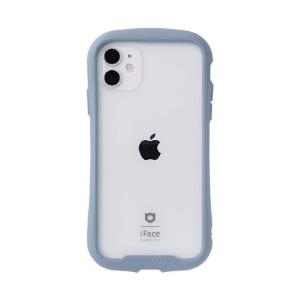 Hamee iPhone 11(6.1インチ)用 ハイブリッドケース iFace REFLECTION(ペールブルー) 41-935507 返品種別A｜joshin