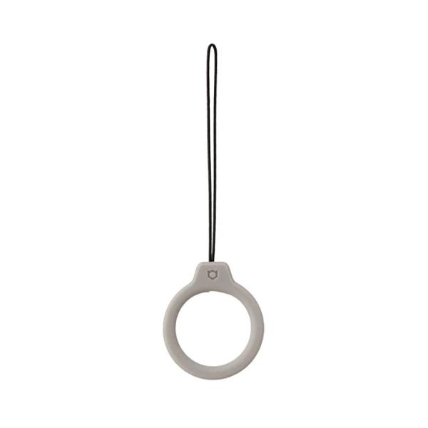 Hamee シリコンリングストラップ iFace(くすみグレージュ) 41-937037 返品種別A