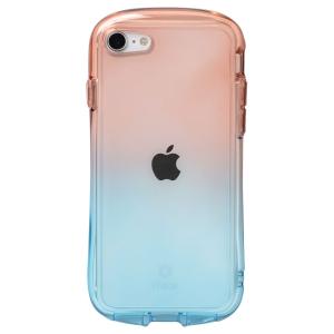 Hamee iPhone SE(第3/ 2世代)/ 8/ 7用 TPUケース IFACE LOOK IN CLEAR LOLLY(ストロベリー/ アクア) iFace Look in Clear Lolly 41-941713 返品種別A｜joshin