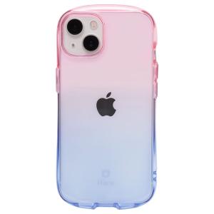 Hamee iPhone13 TPUケース IFACE LOOK IN CLEAR LOLLY (ピーチ/ サファイア) 41-943434 返品種別A