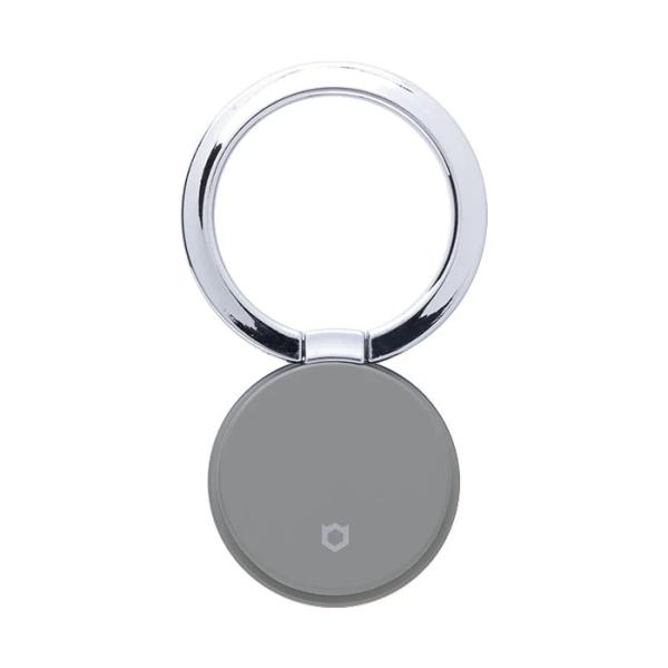 Hamee Finger Ring フラットタイプ iFace(グレー) 41-944974 返品種...