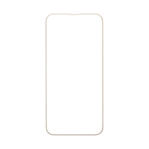 Hamee iPhone 14 /  13 /  13 Pro 用 ラウンドエッジ強化ガラス画面保護...