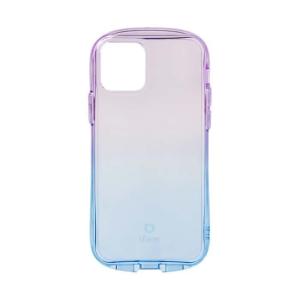 Hamee iPhone12/ 12 Pro用 TPUケース IFACE LOOK IN CLEAR LOLLY (ヴァイオレット/ サファイア) 41-952047 返品種別A｜joshin