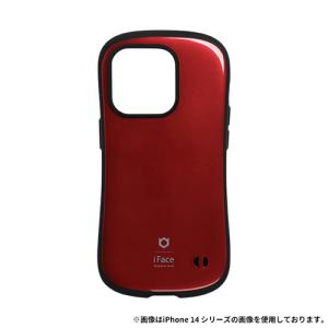 Hamee iPhone15 Pro(6.1inch/ 3眼)用 ハイブリッドケース iFace Metallic(シャイニーレッド) 41-959916 返品種別A｜joshin