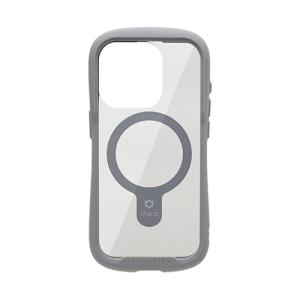 Hamee iPhone15 Pro(6.1inch/ 3眼)用 ガラスケース iFace Reflection Magnetic(グレー) 41-962015 返品種別A｜joshin