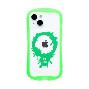 Hamee iPhone15用 ガラスケース IFACE REFLECTION MAGNETIC(クリアグリーン/ ペイント) 41-967461 返品種別A｜joshin