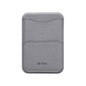 Hamee MagSafe対応 カードウォレット IFACE MAGSYNQ(グレー) 41-968864 返品種別A