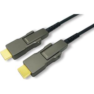 ジャパンマテリアル 着脱式 HDMI光ケーブル(5.0m・1本) Japan Material HAM/ FD005M 返品種別A｜joshin