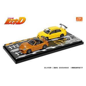 モデラーズ 1/ 64 頭文字D セットVol.6 大宮智史ロードスター(NB8C)＆小早川ランサーエボリューションVII(MD64206)ミニカー 返品種別B｜Joshin web