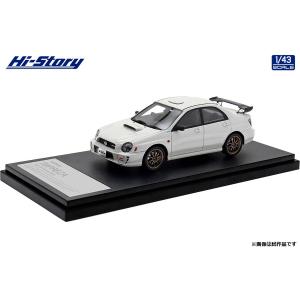 1/43 ハイストーリー　スバル　WRX STI EJ20 ミニカー　ホワイト Amazon.co.jp: 1／43 ハイストーリー スバル WRX STI EJ20 ミニカー