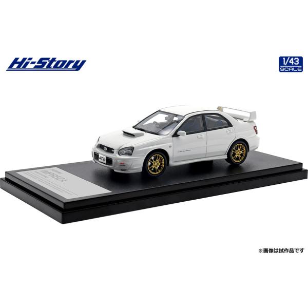 ハイストーリー 1/ 43 SUBARU IMPREZA WRX STi (2002) ピュアホワイ...