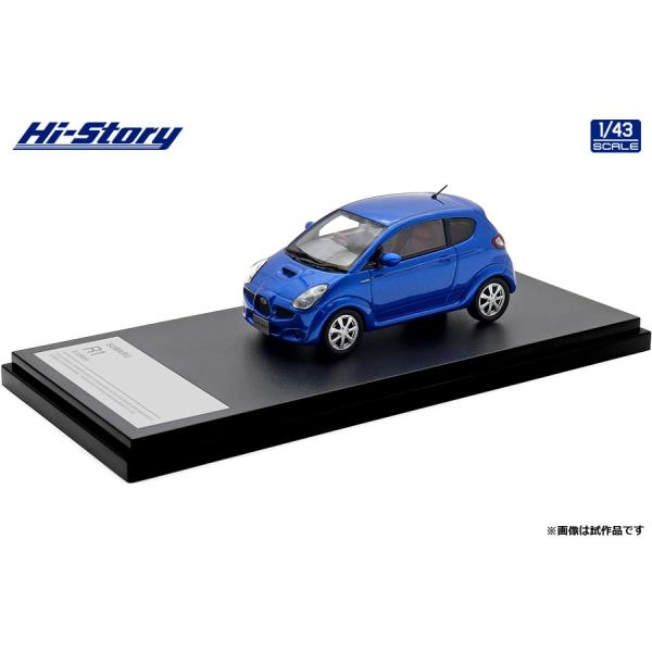 ハイストーリー 1/ 43 SUBARU R1 S (2005) カスタマイズカラー メタリックブル...