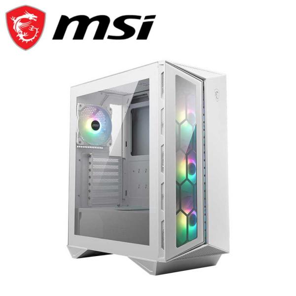MSI｜エムエスアイ ミドルタワー型PCケース MPG GUNGNIR 110R WHITE 返品種...