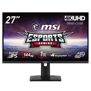 MSI 27型 ゲーミング液晶ディスプレイ(144Hz/ 1ms (GTG)/ 4K / RAPID IPS/ ノングレア/ HDMI/ DisplayPort/ USB Type-C) MAGシリーズ MAG-274UPF 返品種別A｜joshin