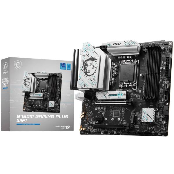 MSI MSI B760M GAMING PLUS WIFI /  microATX対応マザーボード...