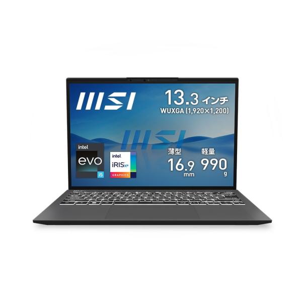 MSI｜エムエスアイ 13.3型 ノートパソコン Prestige 13Evo A12M(Core ...