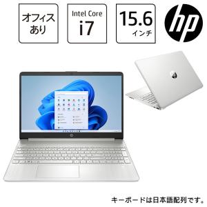 HP HP 15s-fq Core i7-1255U 16GB メモリ 512GB SSD PCIe規格 Windows 11 Wi-Fi 6 ノートパソコン office付き 15.6型 6F8U0PA-AAAB