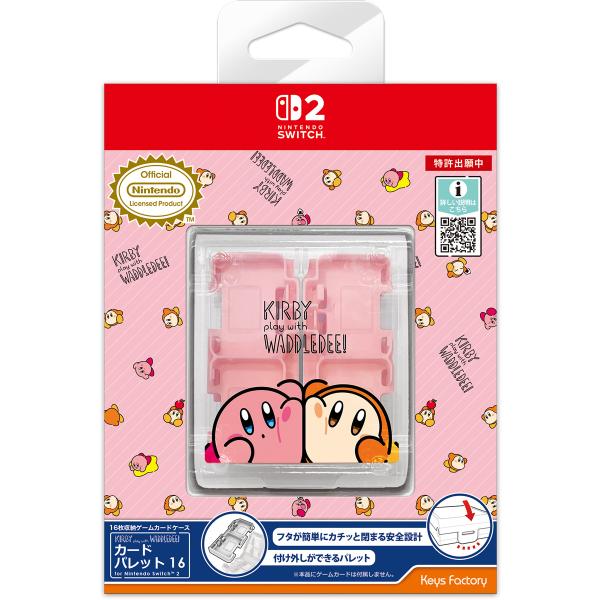 キーズファクトリー (Switch2)カービィ play with ワドルディ カードパレット 16...