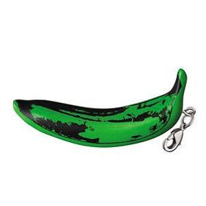 メディコム・トイ UDF アンディ・ウォーホル バナナ キーチェーン グリーンフィギュア 返品種別B