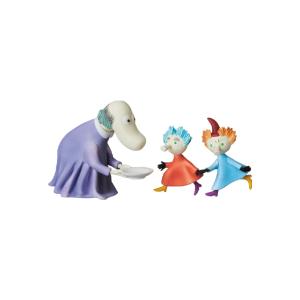 メディコム・トイ UDF MOOMIN シリーズ6 ヘムレンさんとトフスランとビフスランフィギュア ...