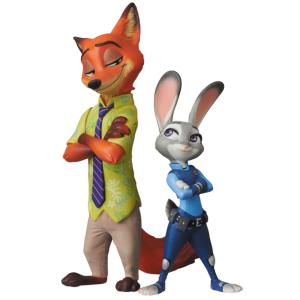 メディコム・トイ (再生産)UDF Disney シリーズ7 ジュディ・ホップス ＆ ニック・ワイル...