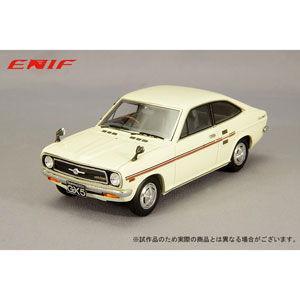 サニー ENIF 1/ 43 日産 サニー 1200 GX5 クーペ 1972年型 ホワイト(ENIF0048