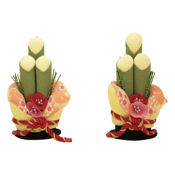 京都 リュウコドウ 福良(ふっくら)門松(一対) 迎春 縁起物 正月飾り 開運グッズ 和風インテリア...