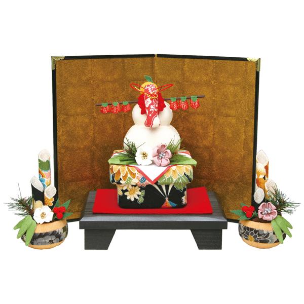 京都 リュウコドウ 和ごころ鏡餅門松セット 迎春 縁起物 正月飾り 開運グッズ 和風インテリア 和雑...