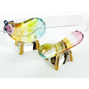 京都 リュウコドウ 虹色クリスタル精霊馬 夏風情 新盆 初盆 057-0139