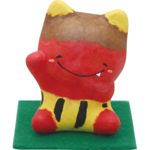 京都 リュウコドウ ちぎり和紙 鬼の赤ちゃん 赤鬼 006-1017A