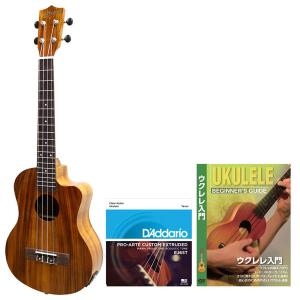 S.Yairi エレクトリックテナーウクレレDVD+弦セット Ukulele Series YU-T-01KEゲンDVDセツト