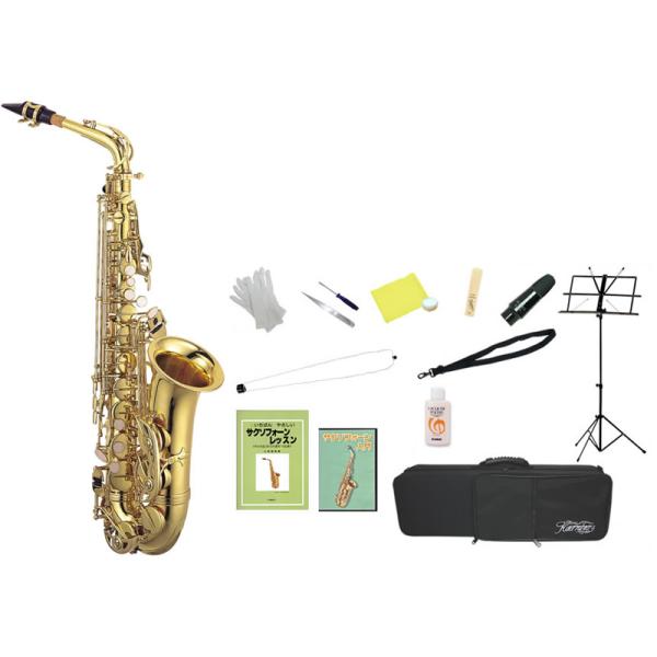 ケルントナー アルトサックス入門12点セット Kaerntner KAL-62(12)SET-DVD...